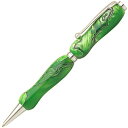 アクリルボールペン/文房具 【レイクグリーン Green】 クロスタイプ 芯：0.7mm 日本製 文具 オフィス用品 『Marble Pen』[21]