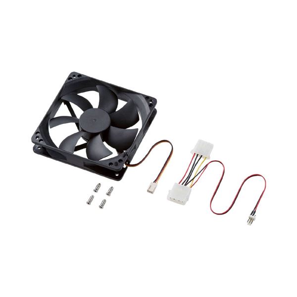 （まとめ）サンワサプライ 120mmケース用ファン TK-FAN5【×3セット】[21]