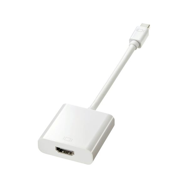 サンワサプライ ミニDisplayPort-HDMI変換アダプタ AD-MDPPHD01[21]