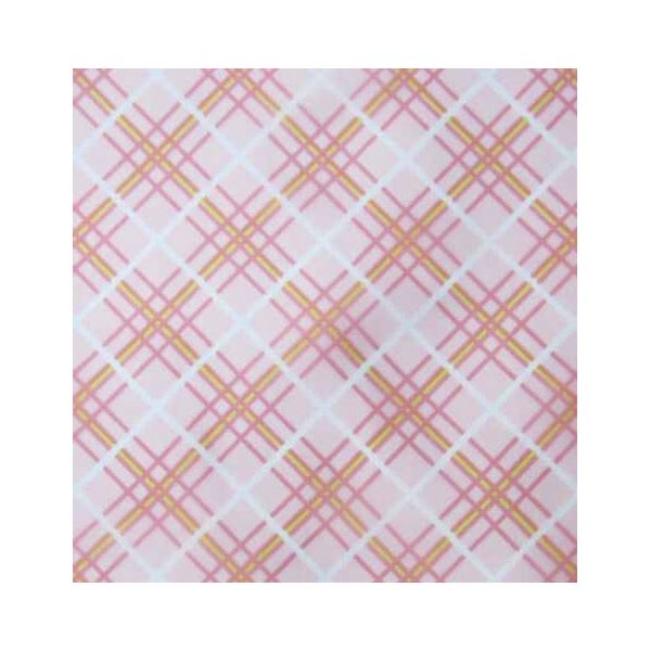 (まとめ)萬楽 エコノミー食事用エプロン ピンク MR-3002【×5セット】[21]