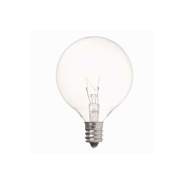 (まとめ)YAZAWA ベビーボール球10WクリアE12 G501210C【×20セット】[21]