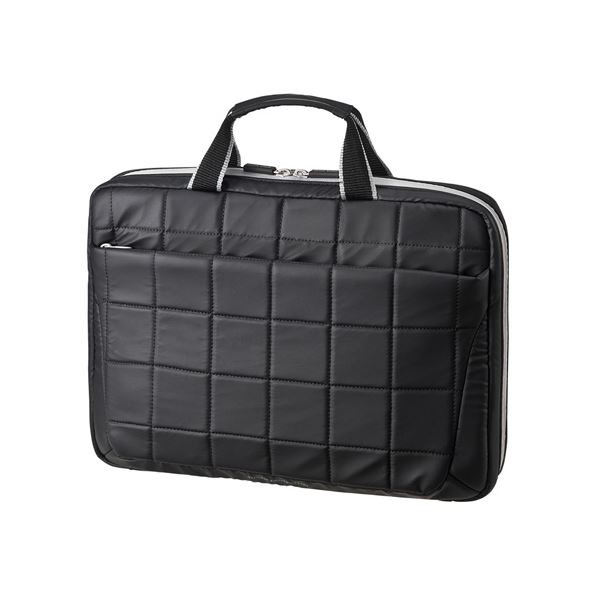 (まとめ)サンワサプライ 衝撃吸収PCケース(13.3型ワイド) BAG-P21BK2【×2セット】[21](4)