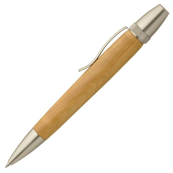 銘木 ハンドメイド ボールペン/文房具 【栃 とち】 日本製 0.7mm 文具 オフィス用品 ステーショナリー[21]