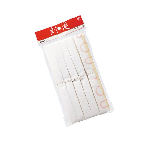（まとめ） 今村紙工 おはながみ折加工品 10本 OH-401 白【×20セット】[21]