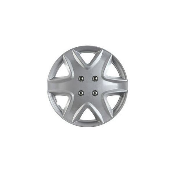 ホイールカバー 13インチ 4枚 ダイハツ エッセ (シルバー) 汎用品 【ホイールキャップ セット タイヤ ホイール アルミホイール】[21]