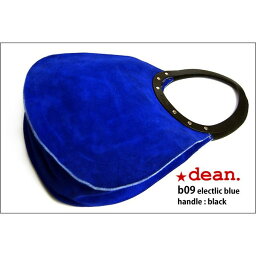 ★dean（ディーン） machine stitch tear-drop ショルダーバッグ elctlic blue（青） [21]