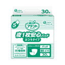 （まとめ） 大王製紙 アテントSケア夜1枚安心パッドふつう30枚【×2セット】[21]