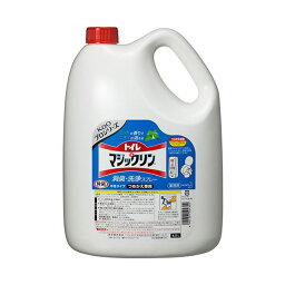 (まとめ) 花王 トイレマジックリン 消臭・洗浄スプレー ミントの香り 業務用 4.5L 1本 【×2セット】[21]