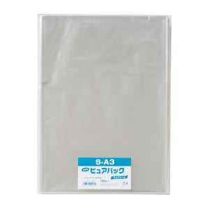 （まとめ） シモジマ Nピュアパック 6798257 100枚入 【×2セット】[21]