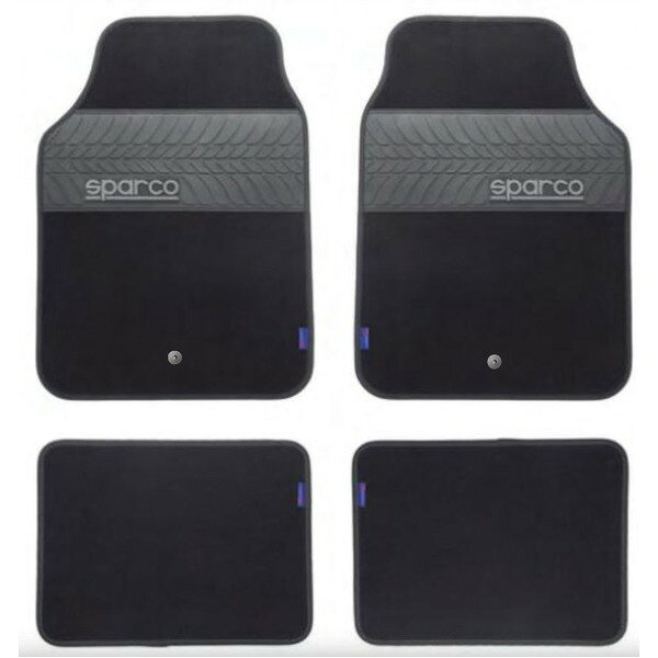 SPARCO CORSA スパルココルサ フロアマット 4枚セット SPC1909BK-J[21]