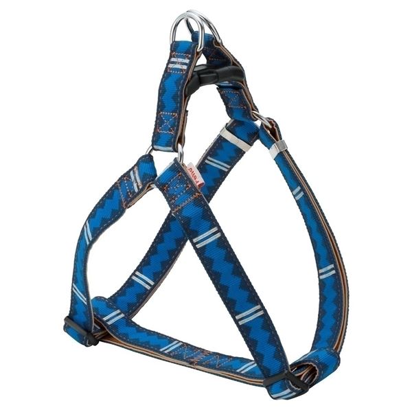 ヤマヒサ BASIC PLUS ロンバスハーネス M ブルー 【ハーネス】【ペット用品】[21]