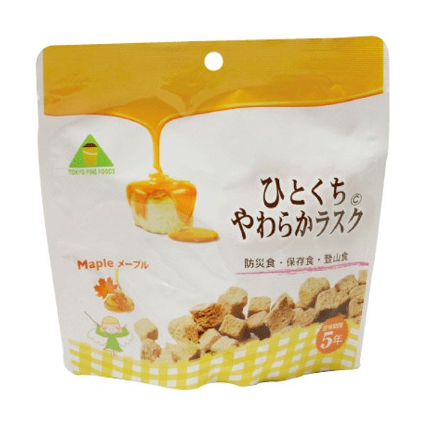 東京ファインフーズひとくちやわらかラスク メープル HP32 1ケース（32食）[21]