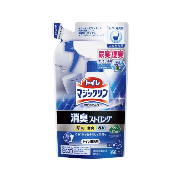 (まとめ）花王 トイレマジックリン消臭ストロング 350mL【×10セット】[21]