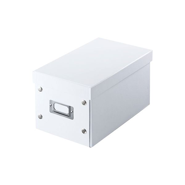 【5個セット】 サンワサプライ 組み立て式CD BOX(ホワイト) FCD-MT3WNX5[21]