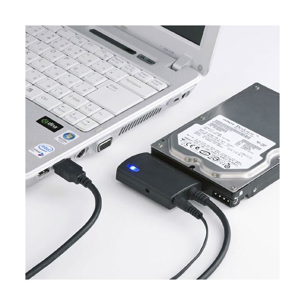 サンワサプライ SATA-USB3.0変換ケーブル USB-CVIDE3[21]