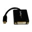 （まとめ）StarTech.com MiniDisplayPort-DVI変換アダプタ Mini DP（オス）-DVI-I（メス） 1920×1200 ブラック MDP2DVI 1個 【×3セット】[21]