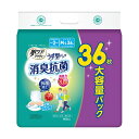 日本製紙クレシア 肌ケア アクティうす型パンツ 消臭抗菌プラス M-L 1セット(72枚：36枚×2パック)[21]