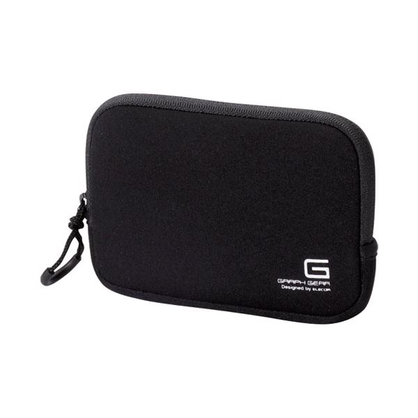 (まとめ）エレコム デジタルカメラケースDGB-065BK【×5セット】[21]