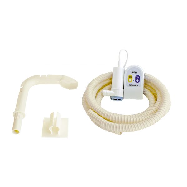 洗濯機ホース 給水ポンプセット ホース直径2cm×長さ3m 給水量毎分8L POMPA 洗濯 残り湯 洗濯用品 ランドリー用品[21]