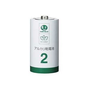 (業務用30セット) ジョインテックス アルカリ乾電池III 単2×10本 N212J-10P[21]