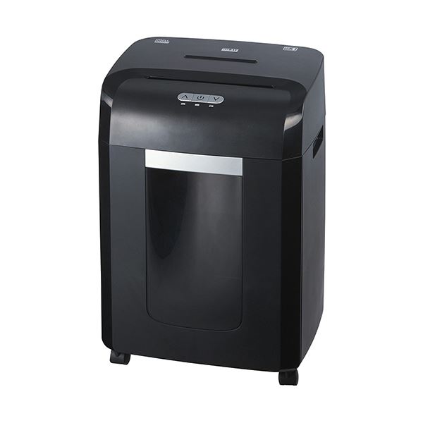 ナカバヤシ パーソナルシュレッダ A4クロスカット ブラック NSE-515BK 1台[21]