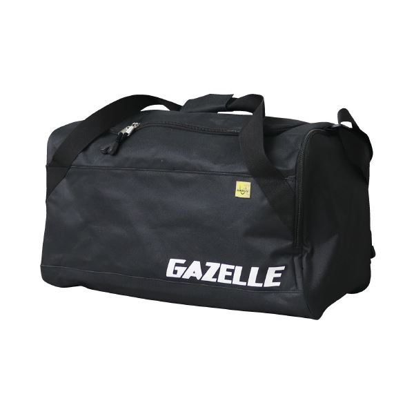 （まとめ）福徳産業 ガゼルボストンバッグ G-202 ブラック（×2セット）[21]