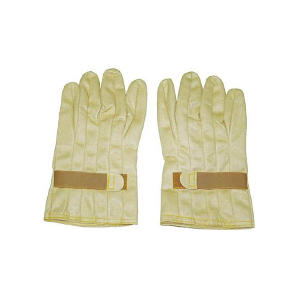 ヨツギ 保護革手袋 マジックテープ付き 大 YS-103-12-02 1双[21]