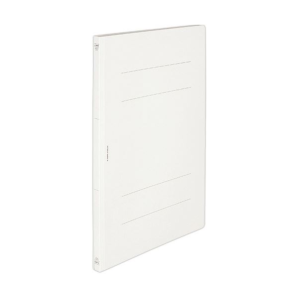 ライオン事務器 フラットファイル(環境)樹脂押え具 A3タテ 150枚収容 背幅18mm 無着色 A-591KA3S 1セット(10冊)[21]