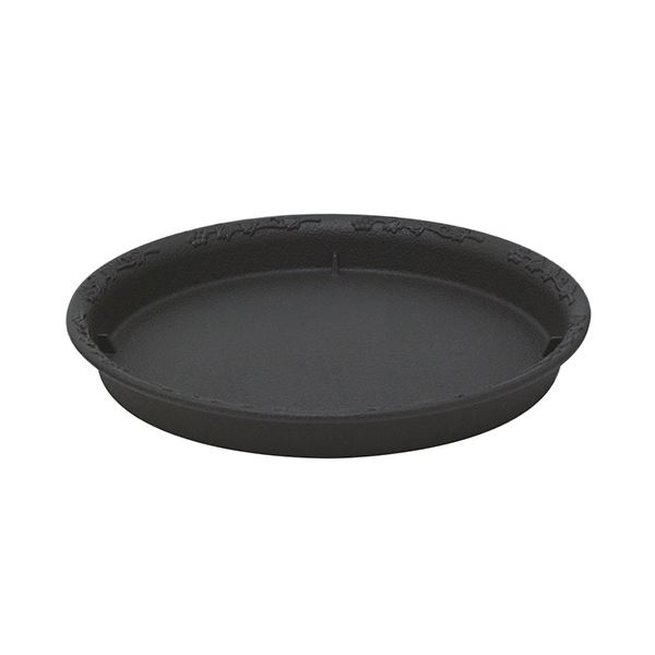 （まとめ）リッチェル ノヴェル プレート 丸30型N ダークグレー 1個 【×10セット】[21]