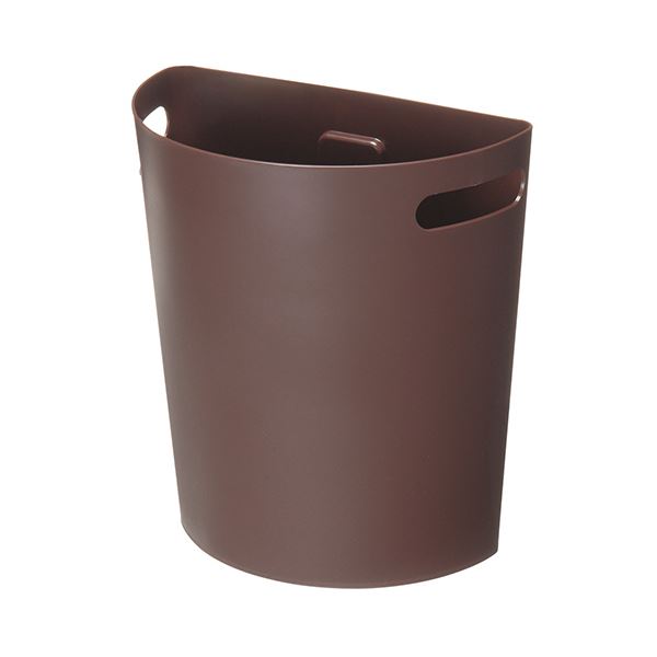 （まとめ）伊勢藤 壁掛けダストボックスMeluna（メルナ）9L マグネットシート付 チョコブラウン I-525 ..