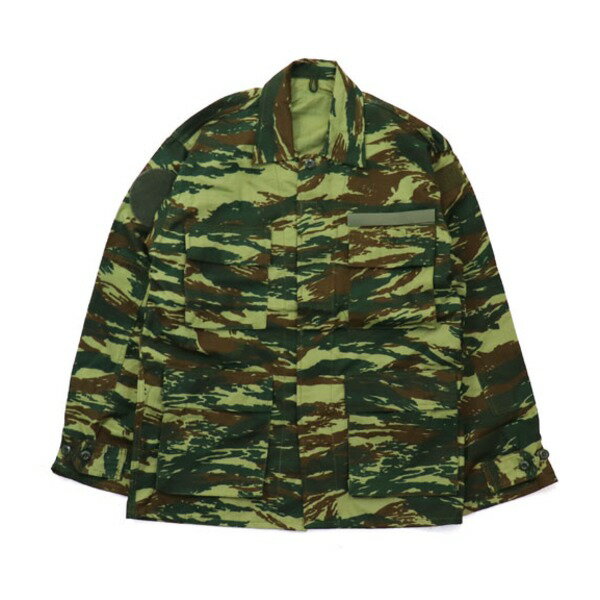 ギリシャ軍放出フィールドジャケットリザートカモ未使用デットストック S[21]