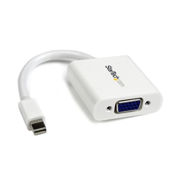 （まとめ）StarTech.com MiniDisplayPort-VGA変換アダプタ MDP2VGAW 1個 【×3セット】[21]