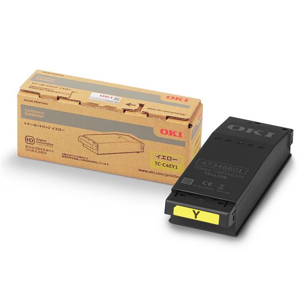 OKIデータ トナーカートリッジ イエロー （C650dnw） TC-C4EY1[21]