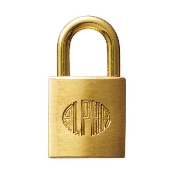 （まとめ）アルファ 南京錠 #1000-20 同一キー OSA 1000-20 KA10C11 1個【×3セット】[21]