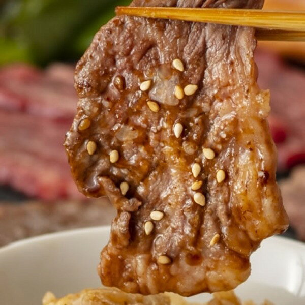 [人気の焼肉セット]牛霜降中落ちカルビ500g＆牛ハラミ500g【代引不可】[21] honkeya-10607146 本家屋 サンプル画像3