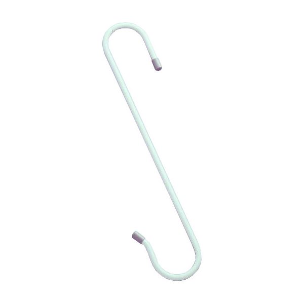 (まとめ) S字フック/洗濯物干し金具 【長さ(約)：30cm 2本入】 大型 小物掛け 積水 【×24個セット】[21]