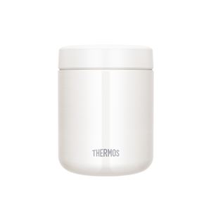 【12個セット】 サーモス/THERMOS 真空断熱 スープジャー/保温弁当箱 【400ml ホワイト】 保温・保冷力抜群 保温調理 [21]