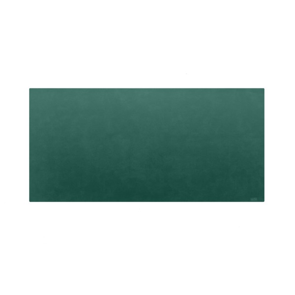 高級PVCレザー デスクマット 【08：グリーン】 620×300mm カット可 日本製 〔DIY素材 背景 クラフト用..