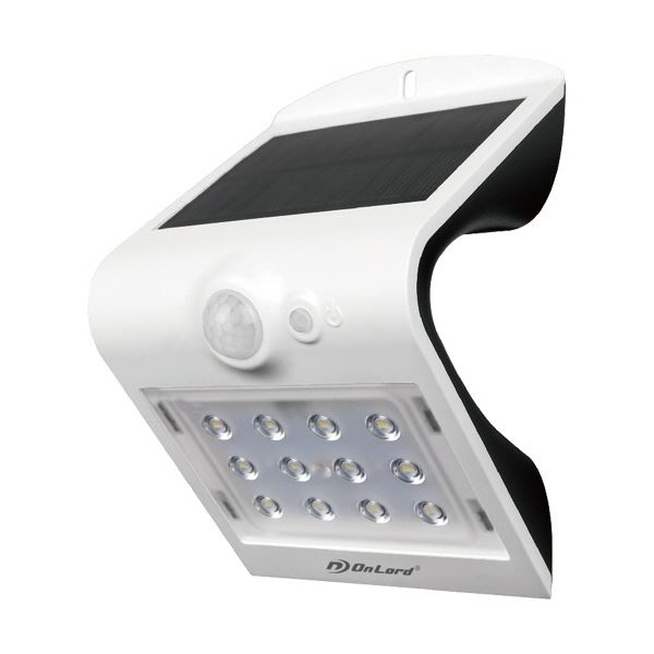 ■商品内容●明るさ260ルーメンのLEDセンサーライト。●周囲が暗くなると弱点灯する微灯モードと点灯させない消灯モードが選べます。■商品スペック電源：リチウムイオン充電池3.7V 2000mAh(太陽光充電)使用電球：LED寸法：W約9.6×D7.9×H14.5cm重量：約220gその他仕様：●防塵・防水規格:IP65相当備考：※内蔵充電池の交換はできません。【キャンセル・返品について】商品注文後のキャンセル、返品はお断りさせて頂いております。予めご了承下さい。■送料・配送についての注意事項●本商品の出荷目安は【5 - 11営業日　※土日・祝除く】となります。●お取り寄せ商品のため、稀にご注文入れ違い等により欠品・遅延となる場合がございます。●本商品は仕入元より配送となるため、沖縄・離島への配送はできません。[ OL-304W PLUS ]