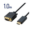 GR ϊP[u HDMI-VGA 1m CAC-HDMIVGA10BK[21]