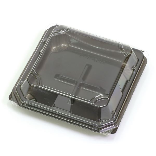 （まとめ）和菓子ケース（4個用） 10個入り 【×10個セット】[21]