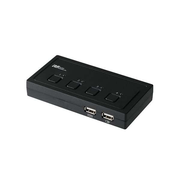 ラトックシステム VGAパソコン切替器(4台用) RS-430U[21](2)