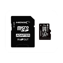 (まとめ) ハイディスク microSDHCカード16GB class10 UHS-I対応 SD変換アダプター付き HDMCSDH16GCL10UIJP3 1枚 【×10セット】 [21]