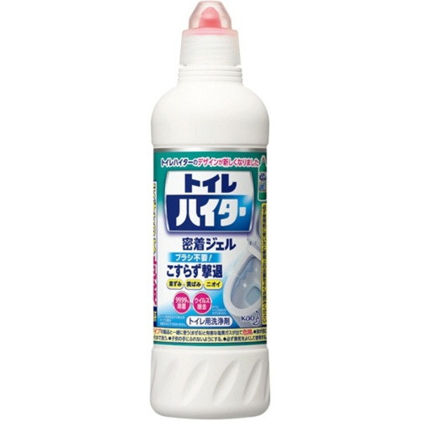 （まとめ）花王 除菌洗浄 トイレハイター 500ml 1セット（3本）【×10セット】[21]