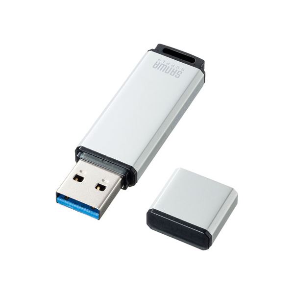 サンワサプライ USB3.1 Gen1 メモリ UFD-3AT64GSV [21]