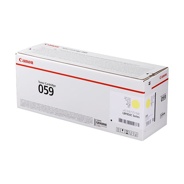 キヤノン トナーカートリッジ 059CRG-059YEL イエロー 3620C001 1個[21]