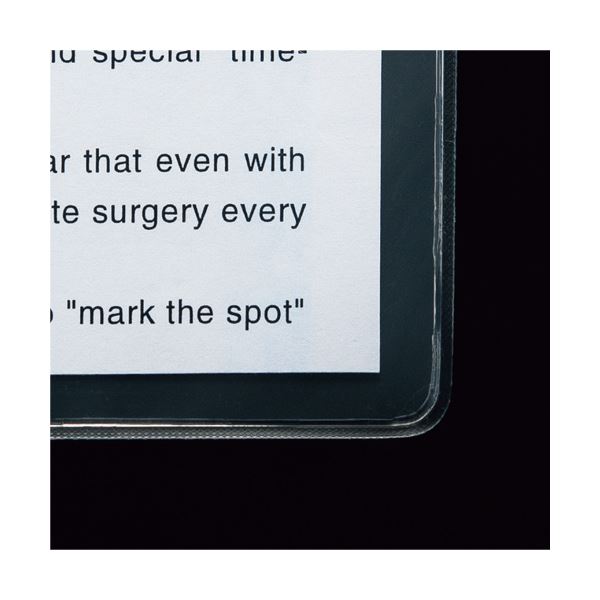 (まとめ) コクヨ ソフトカードケース(軟質) B8クケ-3058N 1枚 【×300セット】[21]