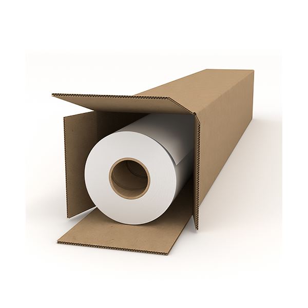 （まとめ）グラフテックインクジェットプロッタ用普通紙 24インチロール 610mm×50m JC-24R-PM-R1A 1本【×2セット】[21]