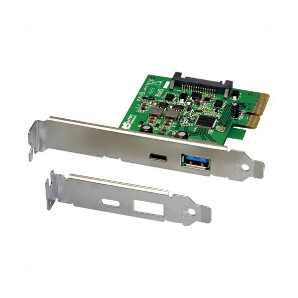 ラトックシステム USB3.1 PCI Expressボード （Type-A/Type-C） REX-PEU31-AC[21]