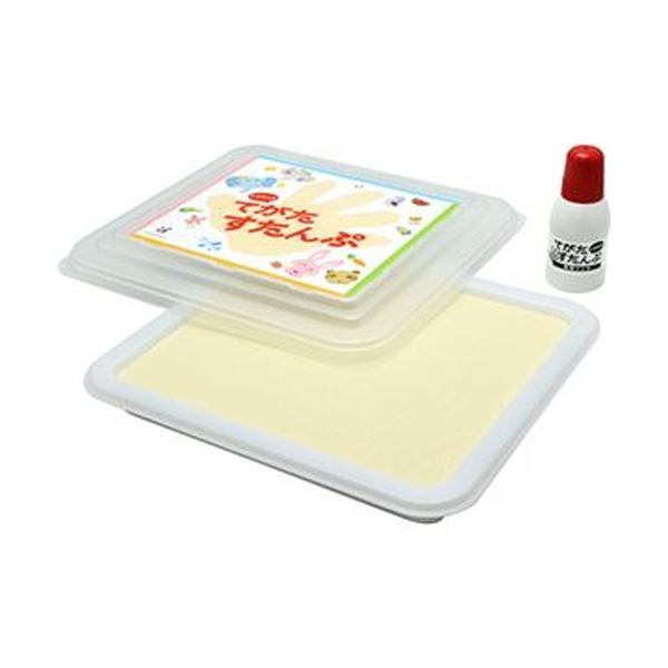 （まとめ）シヤチハタ てがたすたんぷセット ピンクHT-AS-P 1パック【×10セット】[21]